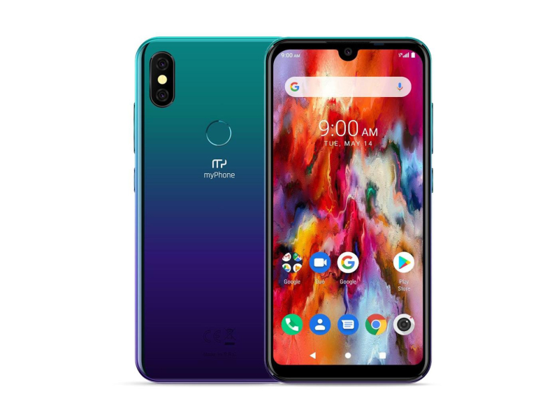 myPhone POCKET PRO blue ametyst